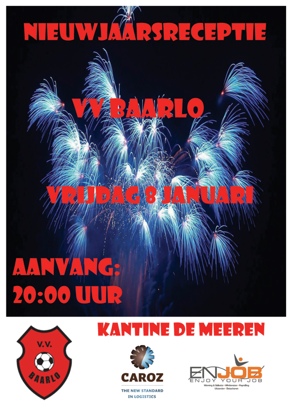 Nieuwjaarsreceptie poster 2016