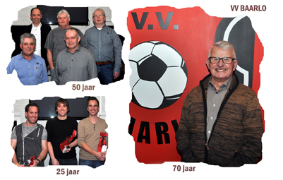 Jubilarissen VV Baarlo 2017