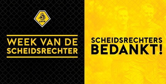 Weekvdscheidsrechter bedankt banner